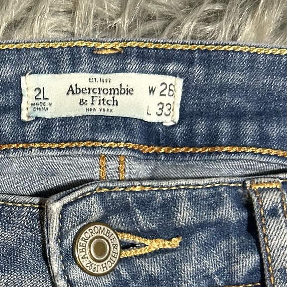 Abercrombie & Fitch Skinny Jeans Size W26/L33 - Picture 4 of 4
